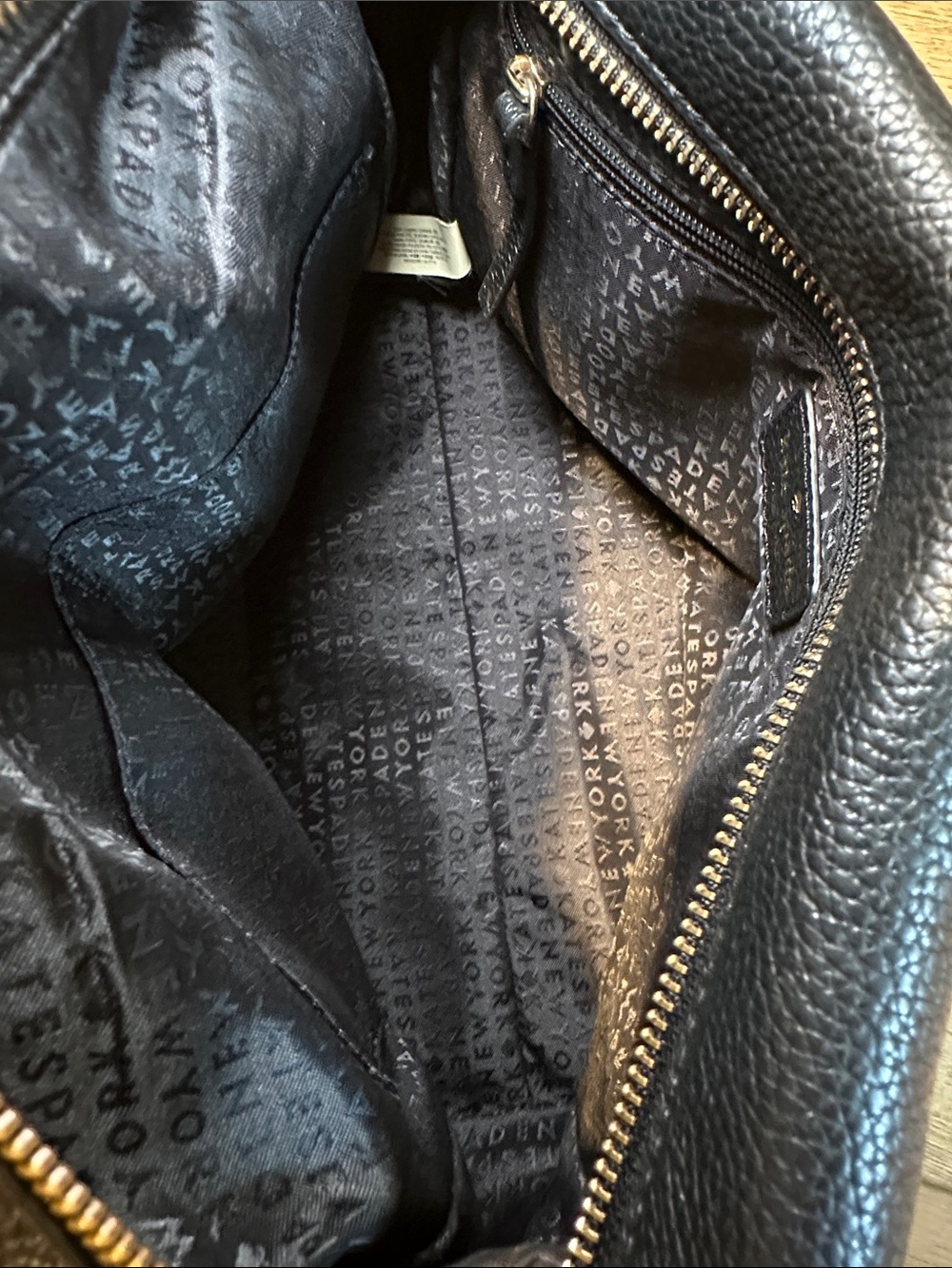 Kate Spade Black Pebbled Julianne Mulberry Street Leather Satchel - Picture 7 of 9